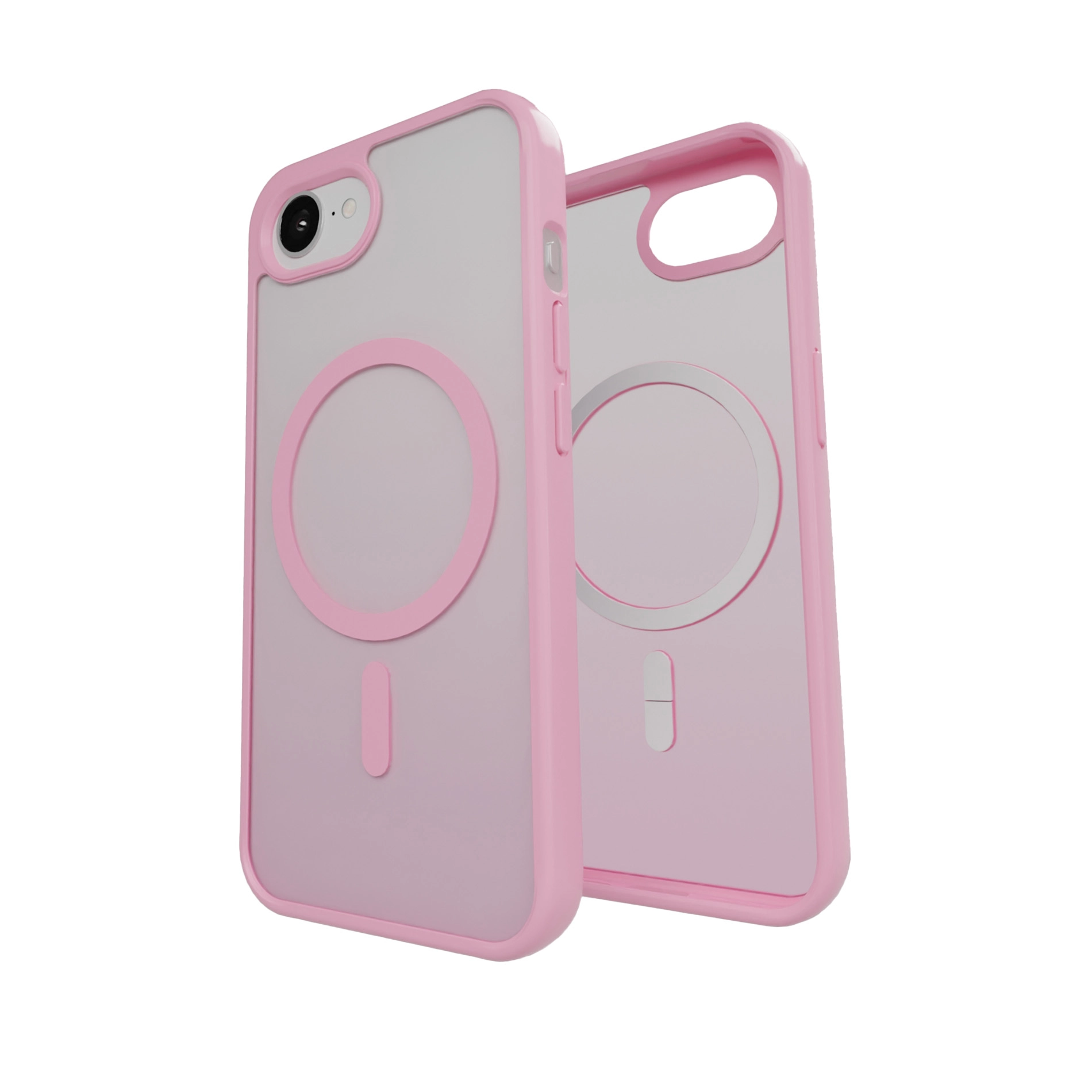 Etui Puro Gradient do iPhone 16e Różowy