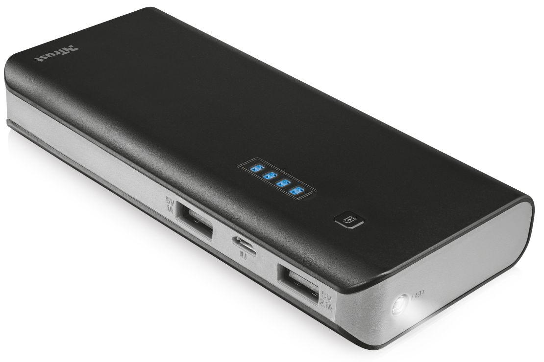 Powerbank Trust Primo 13000mAh (czarny)