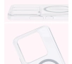 Etui Bizon CrystalO z MagSafe do Xiaomi 14T Pro Przezroczyste