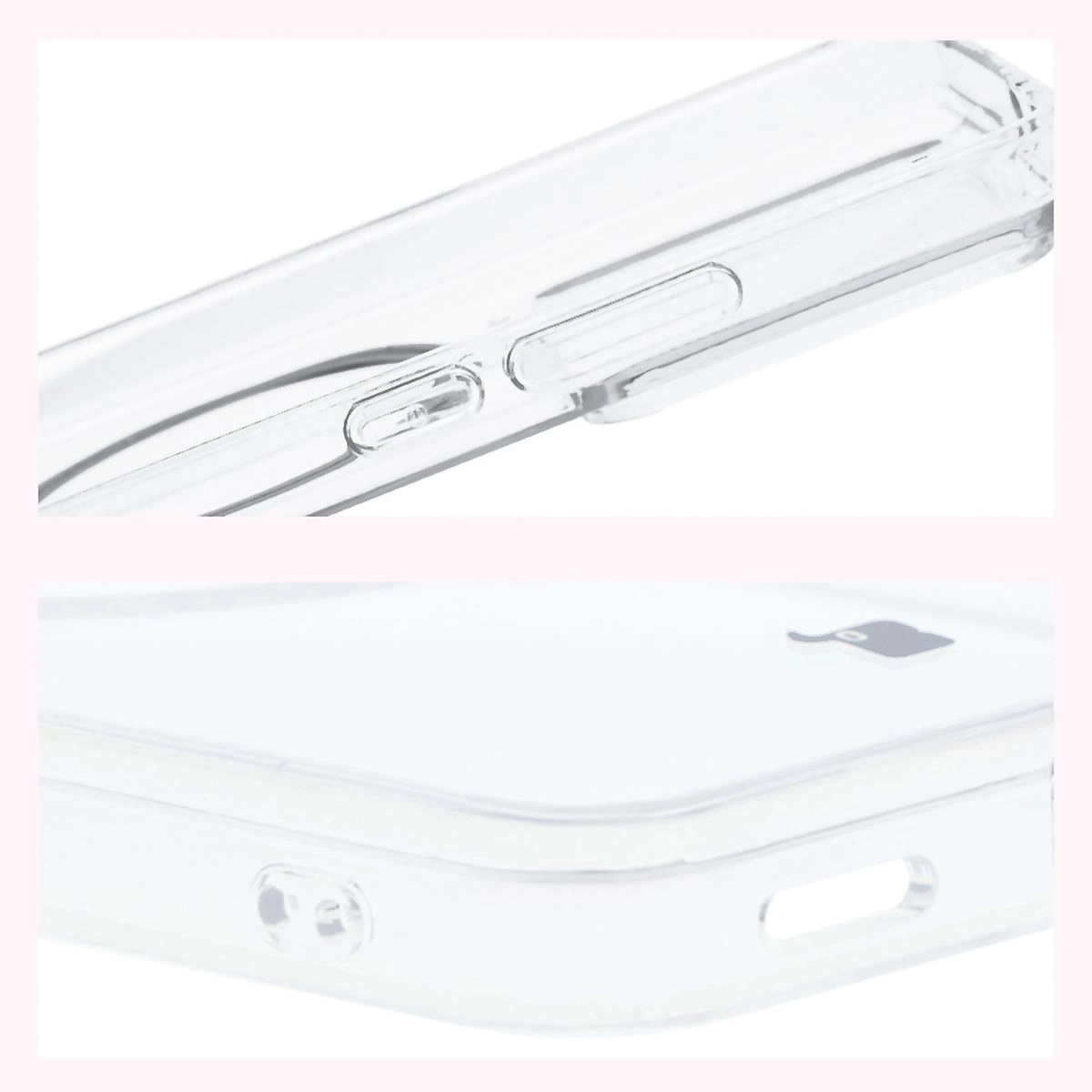 Etui Bizon CrystalO z MagSafe do Xiaomi 14T Pro Przezroczyste