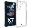Etui Bizon Elastyczne Salpa do Poco X7 Pro Przezroczysty