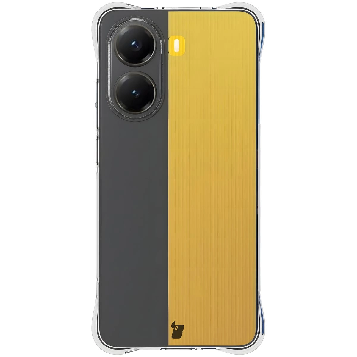 Etui Bizon Elastyczne Salpa do Poco X7 Pro Przezroczysty