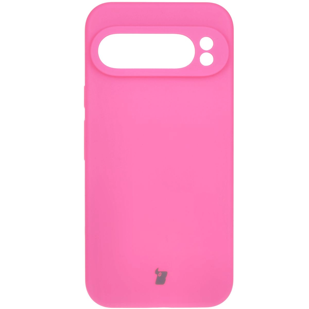 Etui Bizon Silikonowe Soft do Google Pixel 9 Pro XL Neonowo-różowy