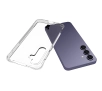 Etui Bizon Elastyczne Salpa do Galaxy S24 FE Przezroczysty