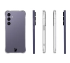 Etui Bizon Elastyczne Salpa do Galaxy S24 FE Przezroczysty