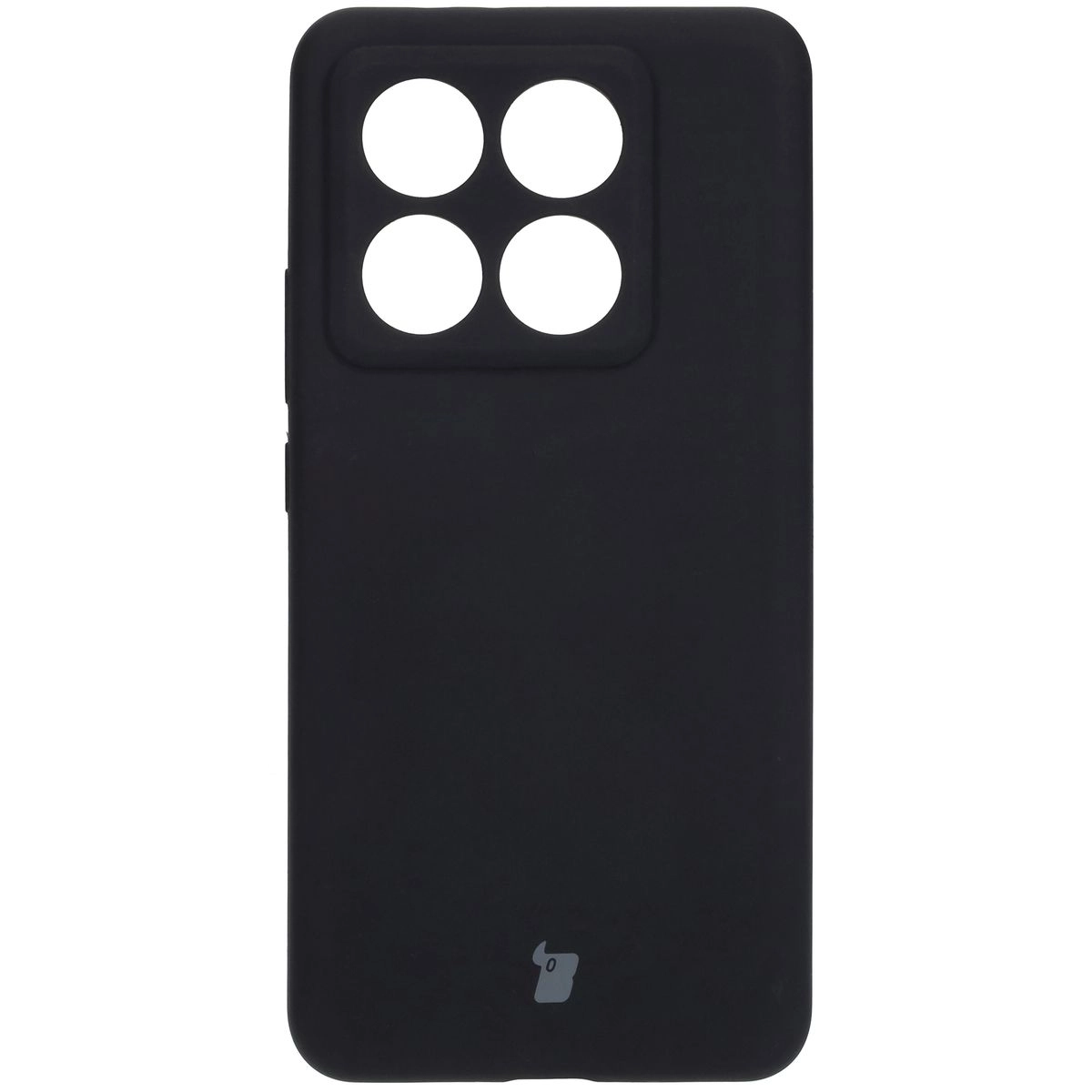 Etui Bizon Silikonowe Soft do Xiaomi 14T Pro Czarny