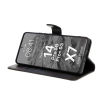 Etui Bizon z klapką Pocket do Xiaomi Redmi Note 14 5G/Poco M7 Pro 5G Czarny