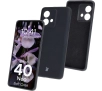 Etui Bizon Silikonowe Soft do Motorola Edge 40 Neo Czarny