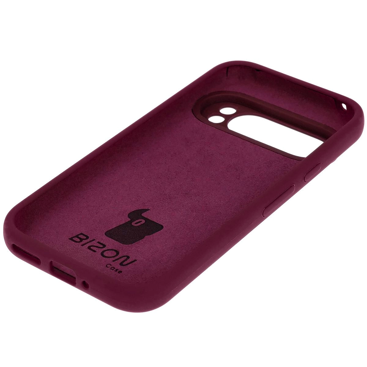 Etui Bizon Silikonowe Soft do Google Pixel 9 Pro Ciemno-fioletowy
