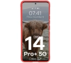 Etui Bizon Tur do Xiaomi Redmi Note 14 Pro Plus 5G Czerwony