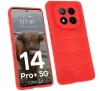 Etui Bizon Tur do Xiaomi Redmi Note 14 Pro Plus 5G Czerwony
