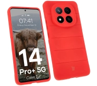 Bizon Tur do Xiaomi Redmi Note 14 Pro Plus 5G Czerwony