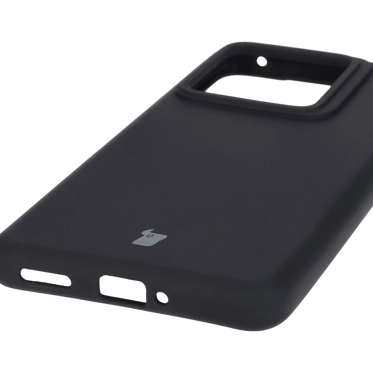 Etui Bizon Silikonowe Soft do Realme GT 7 Pro Czarny