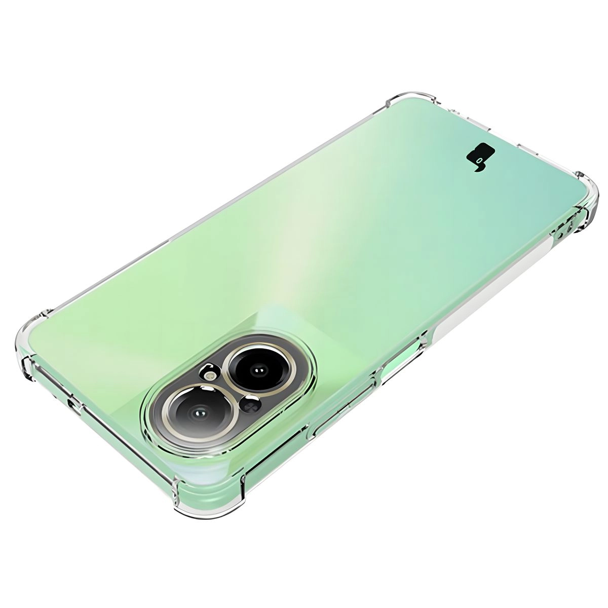 Etui Bizon Elastyczne Salpa do Realme C67 4G Przezroczysty