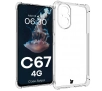Etui Bizon Elastyczne Salpa do Realme C67 4G Przezroczysty