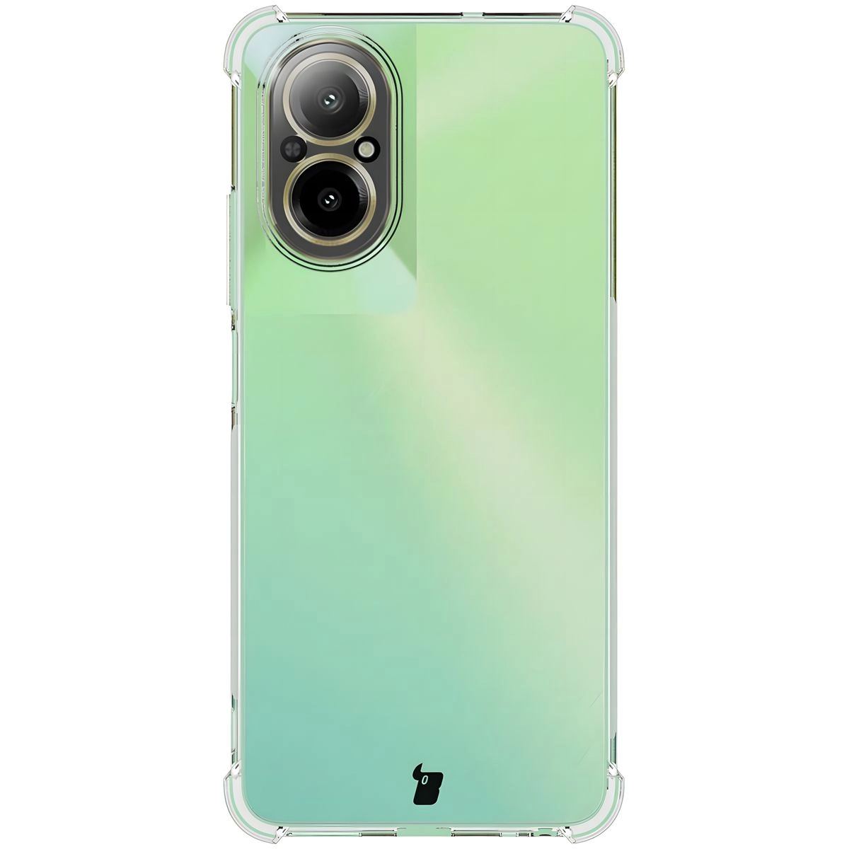 Etui Bizon Elastyczne Salpa do Realme C67 4G Przezroczysty