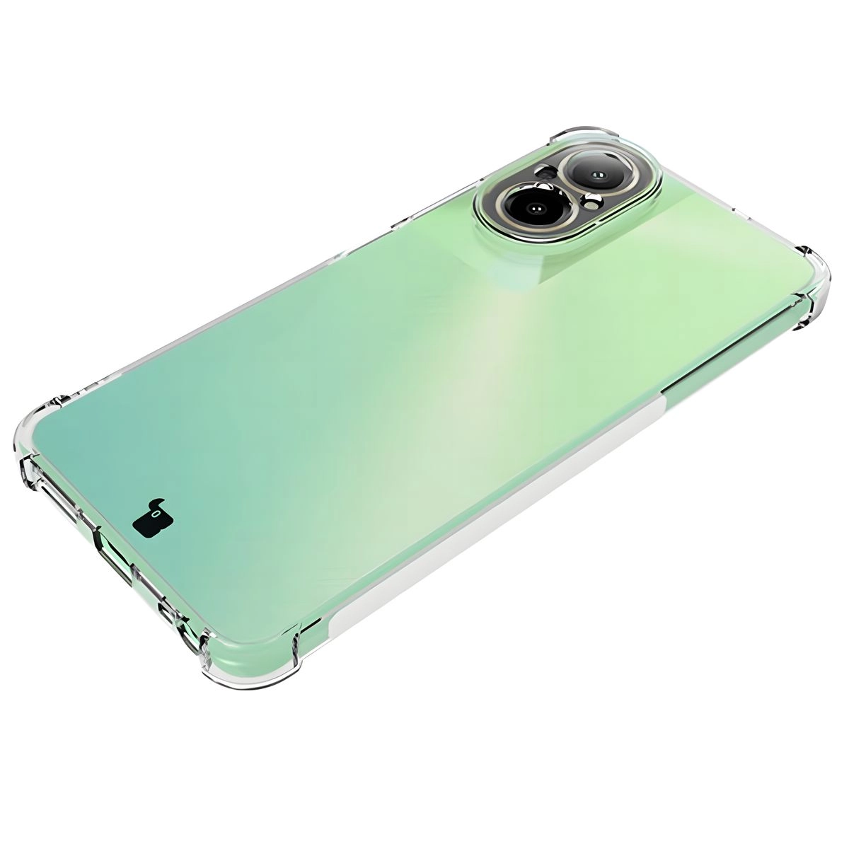 Etui Bizon Elastyczne Salpa do Realme C67 4G Przezroczysty