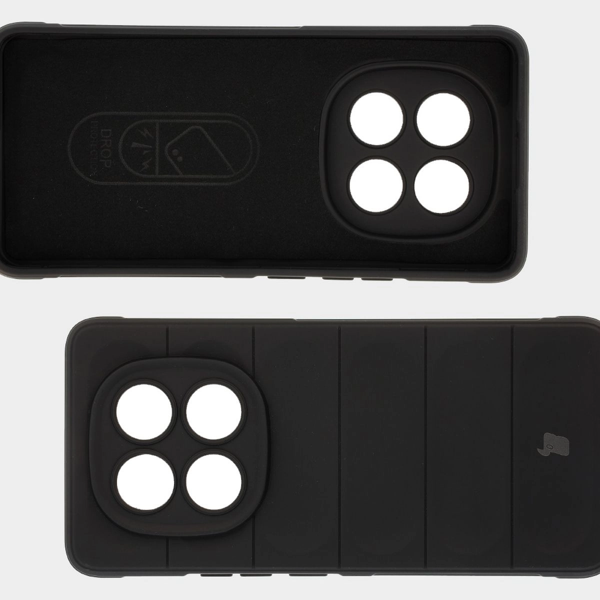 Etui Bizon Tur do Xiaomi Redmi Note 14 Pro 5G / Poco X7 Czarny
