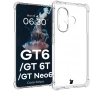 Etui Bizon Elastyczne Salpa do Realme GT 6 / GT 6T / GT Neo 6 / GT Neo 6 SE Przezroczysty