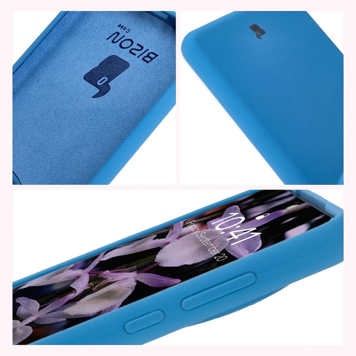 Etui Bizon Silikonowe Soft do OnePlus 13 Niebieski