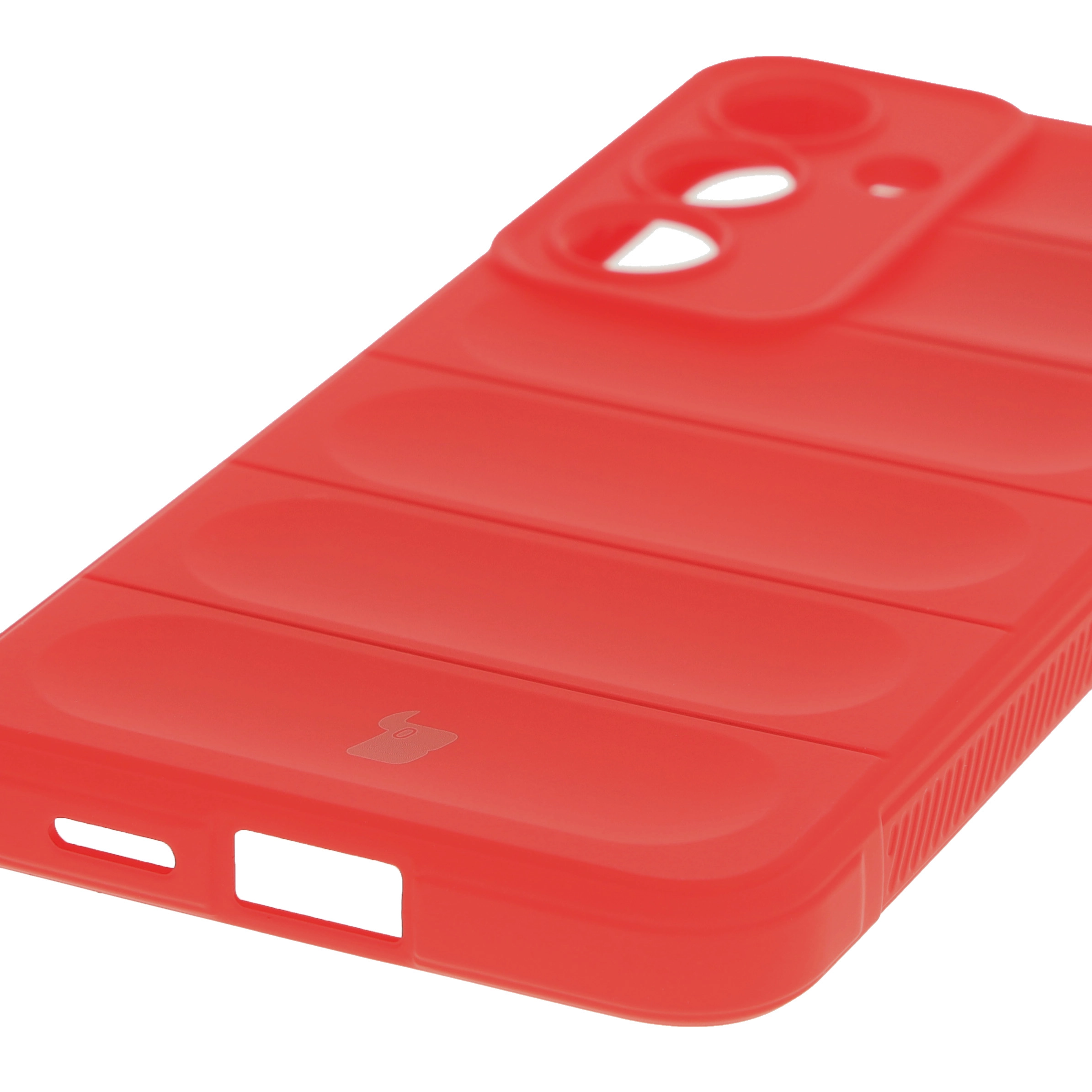 Etui Bizon Tur do Galaxy S25 Plus Czerwony