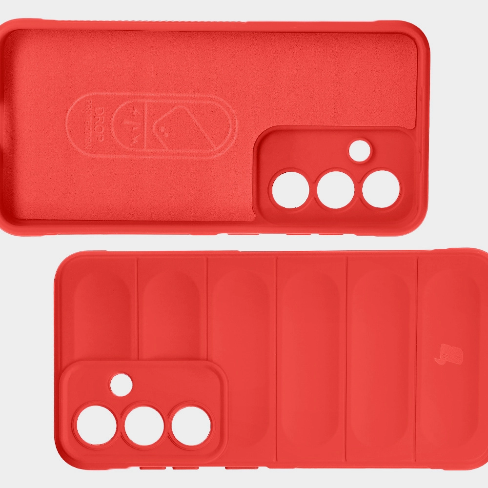 Etui Bizon Tur do Galaxy S25 Plus Czerwony