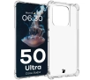 Etui Bizon Elastyczne Salpa do Motorola Edge 50 Ultra Przezroczysty