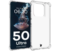 Bizon Elastyczne Salpa do Motorola Edge 50 Ultra Przezroczysty