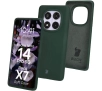 Etui Bizon Silikonowe Soft do Xiaomi Redmi Note 14 Pro 5G/Poco X7 Ciemnozielony