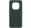 Etui Bizon Silikonowe Soft do Xiaomi Redmi Note 14 Pro 5G/Poco X7 Ciemnozielony