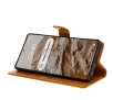 Etui Bizon z klapką Pocket do Galaxy S25 Ultra Brązowy