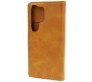 Etui Bizon z klapką Pocket do Galaxy S25 Ultra Brązowy