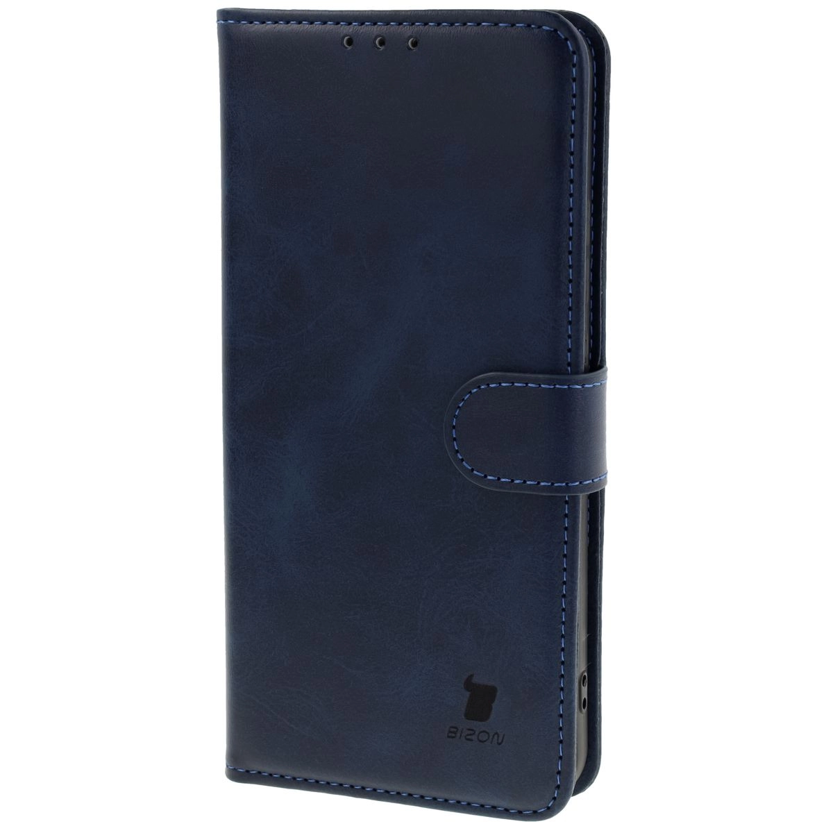 Etui Bizon z klapką Pocket do Xiaomi Poco X7 Pro Granatowy