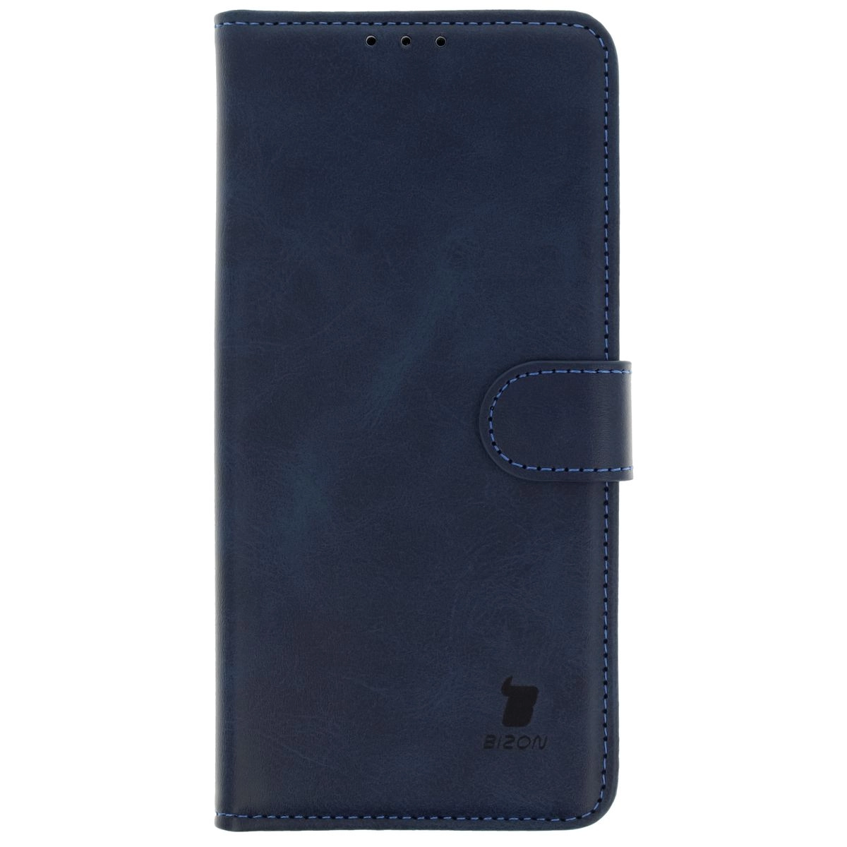 Etui Bizon z klapką Pocket do Xiaomi Poco X7 Pro Granatowy