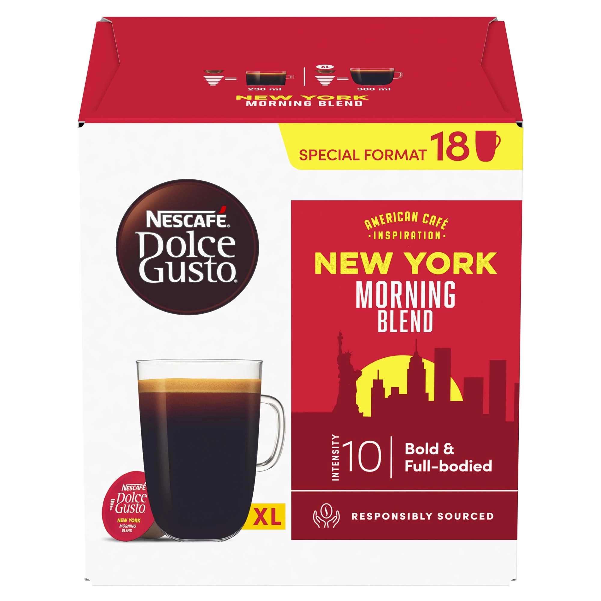 Kapsułki Nescafe Dolce Gusto New York Morning Blend 18szt.