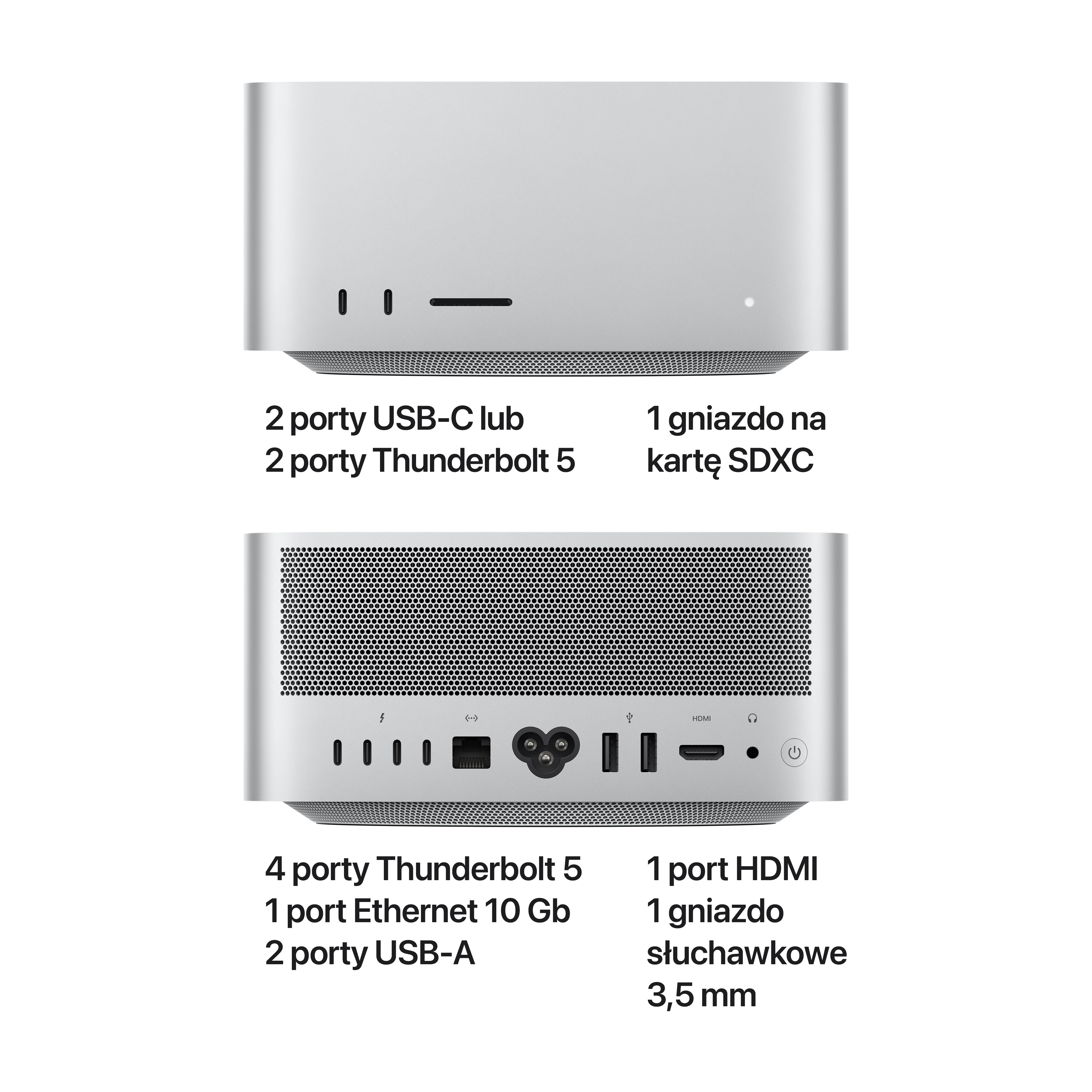Apple Mac Studio 2025 M3 Ultra 96GB RAM 1TB Dysk SSD macOS