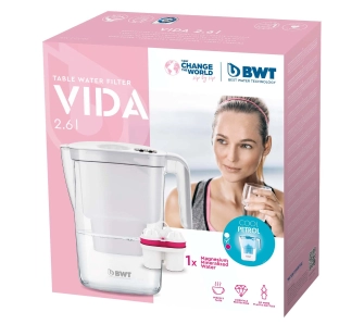 Dzbanek filtrujący BWT Vida 2,6l 1 wkład Niebieski