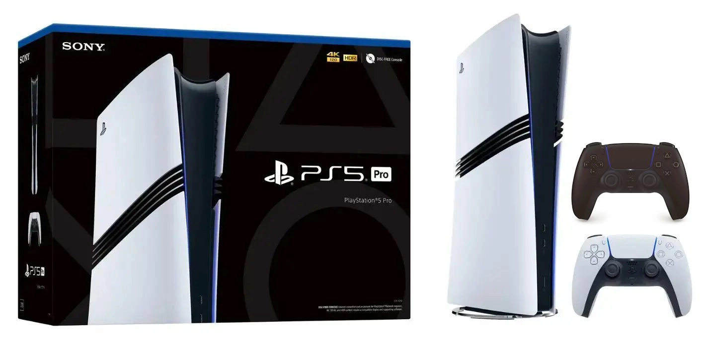 Konsola Sony PlayStation 5 Pro (PS5) 2TB + Dodatkowy Pad Czarny