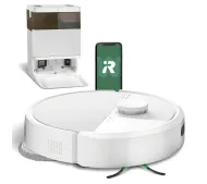 iRobot Roomba Plus 405 Combo Funkcja mopowania Stacja oczyszczająca Tworzenie mapy pomieszczenia 61dB Biały