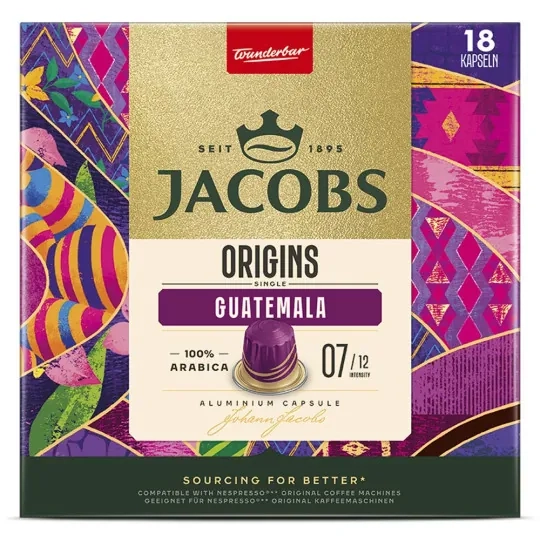 Kapsułki Jacobs Guatemala 18szt.