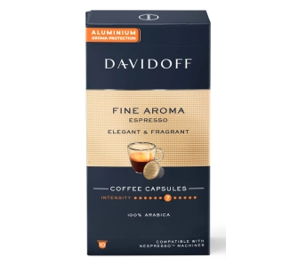 Kapsułki Davidoff Nespresso Fine Aroma Espresso Elegant & Fragrant 10szt.