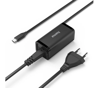 Zasilacz do laptopa Hama 200022 USB-C Mini GaN 45W