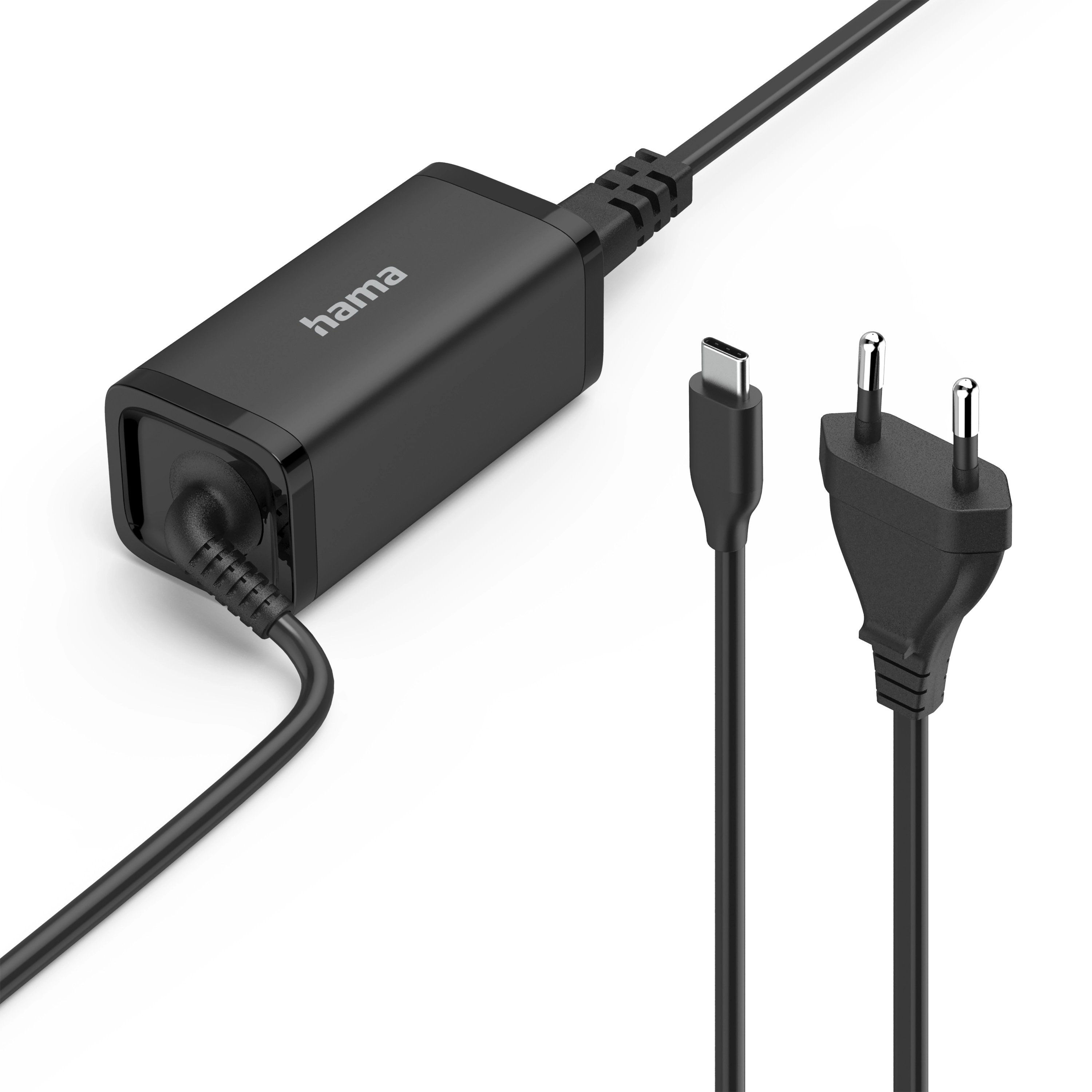 Zasilacz do laptopa Hama 200022 USB-C Mini GaN 45W