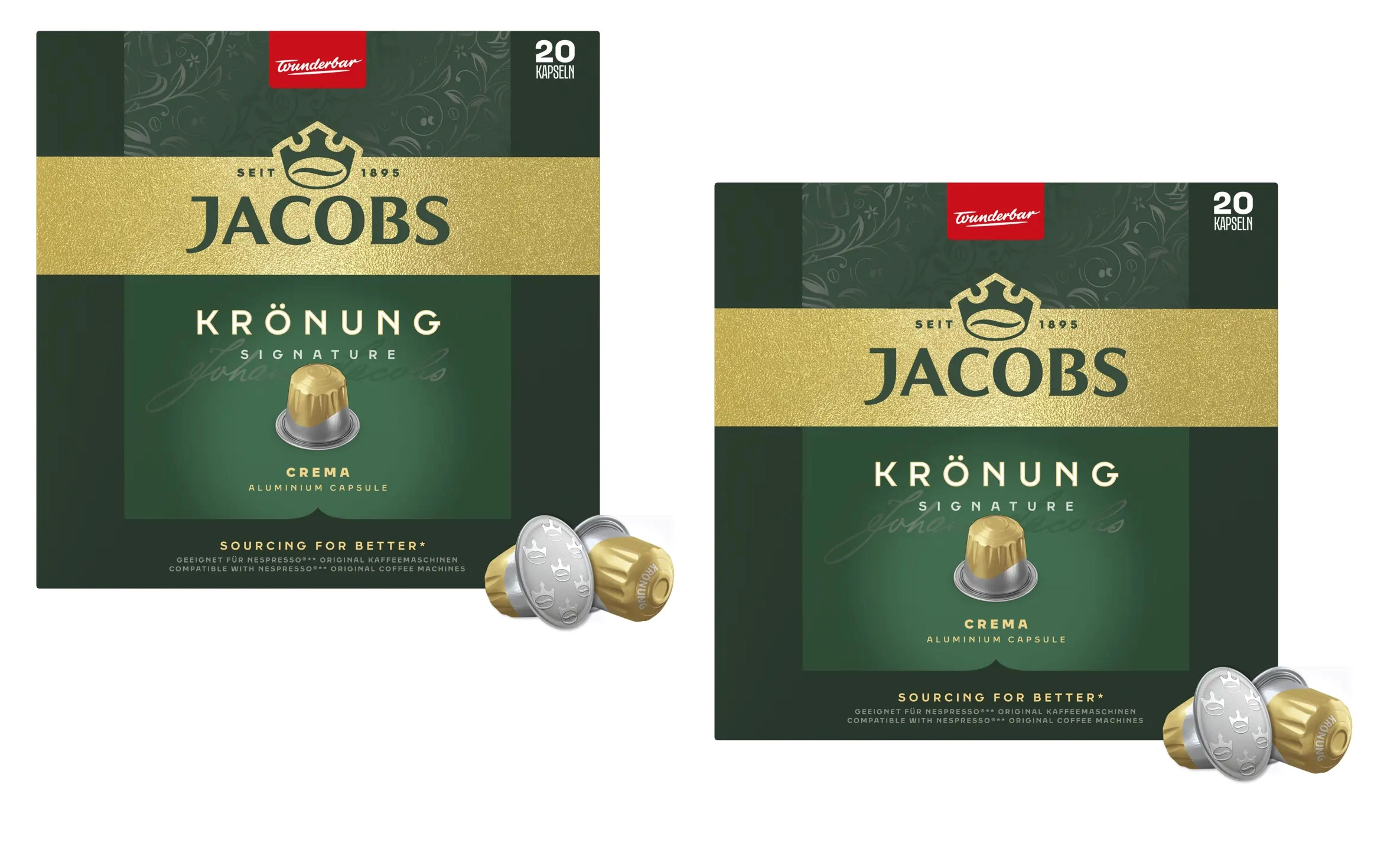 Kapsułki Jacobs Lungo Krönung Signature 40szt.