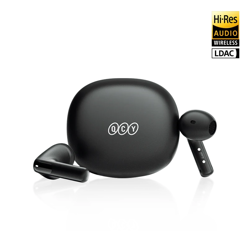Słuchawki bezprzewodowe QCY AilyBuds E10 QT35 Douszne Bluetooth 5.4 Czarny