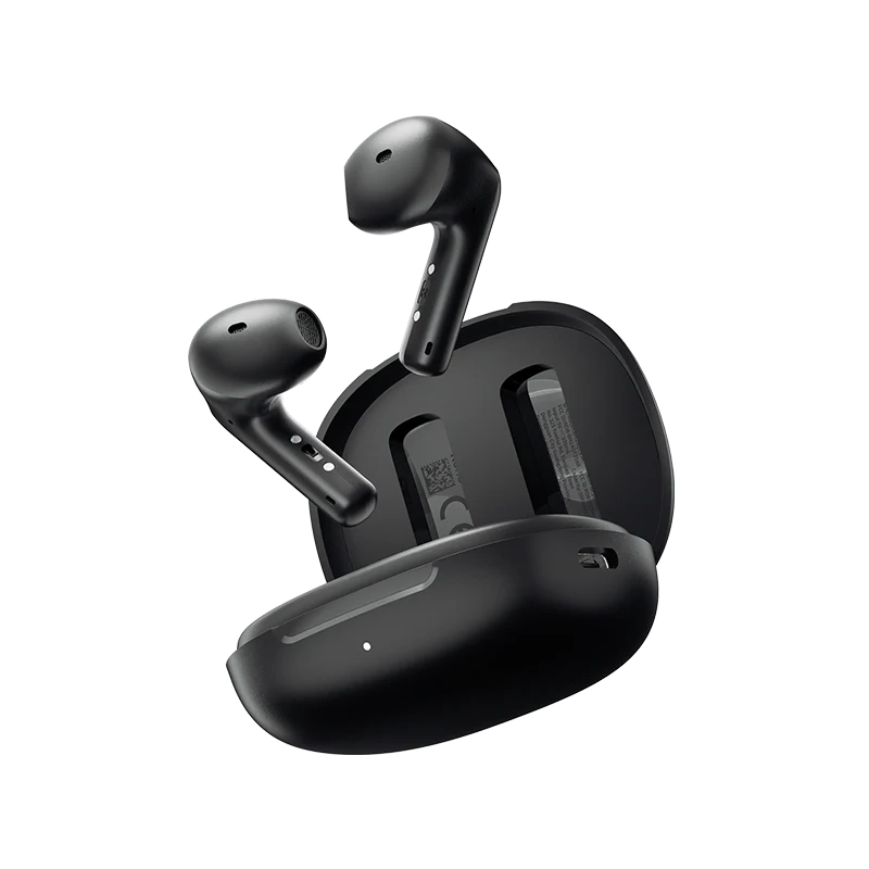 Słuchawki bezprzewodowe QCY AilyBuds E10 QT35 Douszne Bluetooth 5.4 Czarny