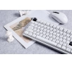 Klawiatura mechaniczna MCHOSE GX87 Ultra Vintage White Srebrny