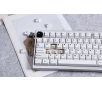 Klawiatura mechaniczna MCHOSE GX87 Ultra Vintage White Srebrny