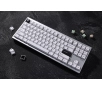 Klawiatura mechaniczna MCHOSE GX87 Ultra Vintage White Srebrny