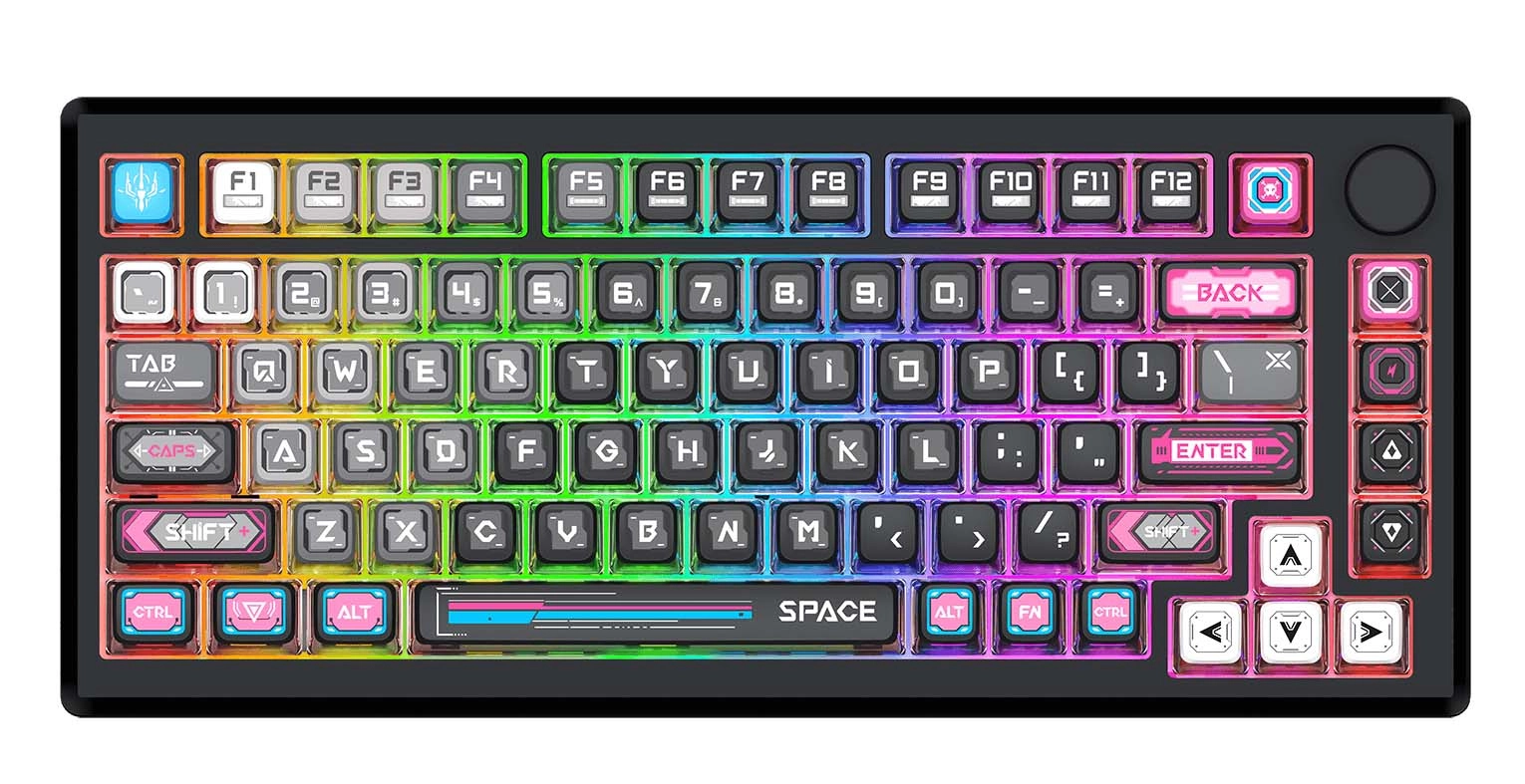 Klawiatura mechaniczna Redragon K732MC-RGB-PRO Uranus Pro WuKong Czarny
